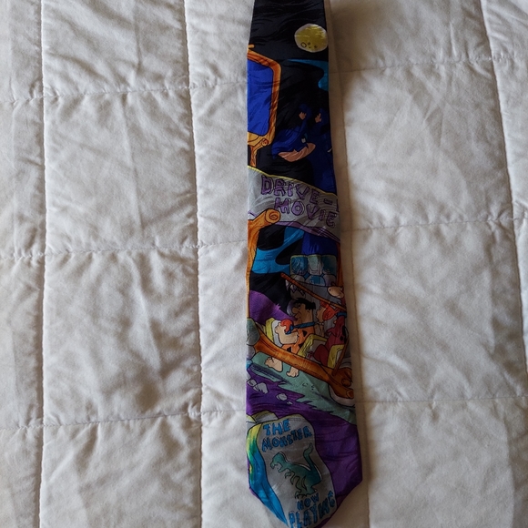The Flintstone Vintage RM Style Co Men's Neck Tie - Picture 2 of 3
